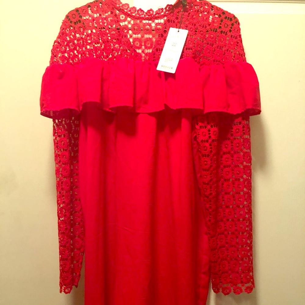Club L Plus Size Crochet Dress